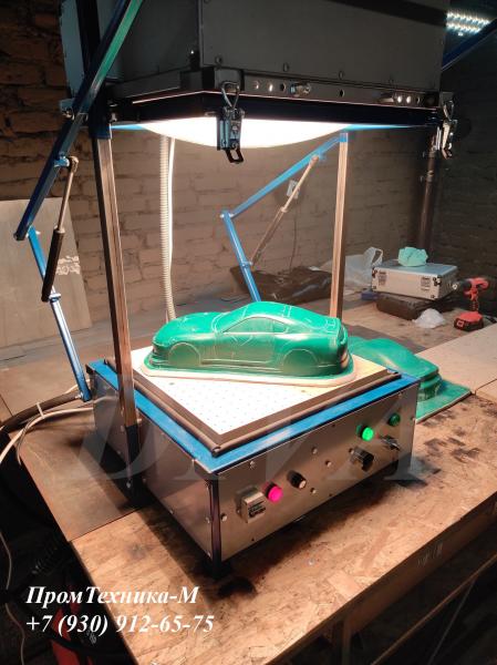 Вакуум формовочный станок для акрила полистирола поликарбоната — фото 5